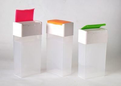 Contenitori alti con coperchio