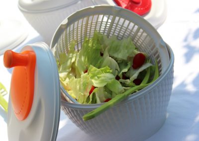 Asciuga insalata con centrifuga